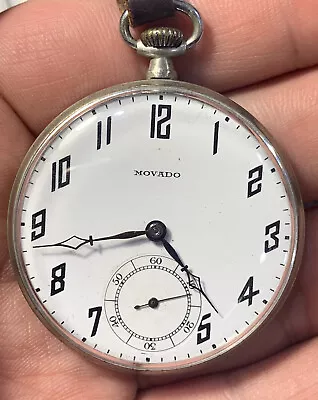 MOVADO Pocket Watch Manual Winding Cal. 620N 41mm • $423.41