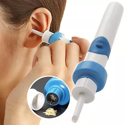 Electric Ear Wax Removal Vacuum Cleaning Cleaner Device Earpick Painless Tool • £5.59