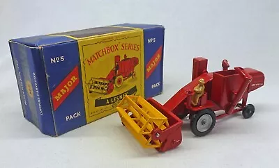 Matchbox Lesney Major Pack M-5 Combine Harvester With C Type Box • $6.84