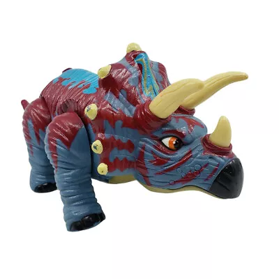 Fisher Price Mattel Trample The Triceratops Dinosaur Toy 2006 TESTED/WORKS • $29.99