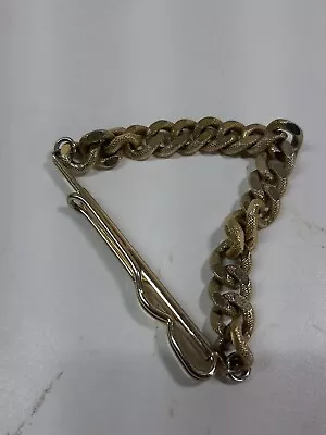 Tie Clip With Gold Chain • $14.75