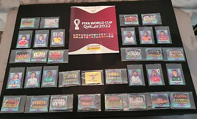 Panini 2022 FIFA Qatar World Cup Album 100% Complete With 670 Loose Stickers. • £124.99