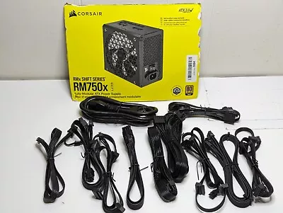 Corsair RM750x Shift Fully Modular - CABLE SET ONLY - Type 5 - Complete - (BB5) • $37