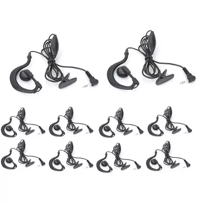 10x Ear Hook Earphone 2.5mm Headset For Motorola TLKR T6 T6200 T6200C T6220 T280 • $28.99