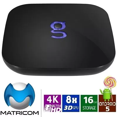 Matricom G-Box Q²  Android TV Box Quad Octa Core 2Gb 16Gb Q Smart TV Box • $100