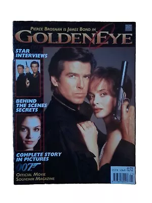 James Bond GOLDENEYE The Official Movie Souvenir Magazine - Very Good - 1995 • £3.99