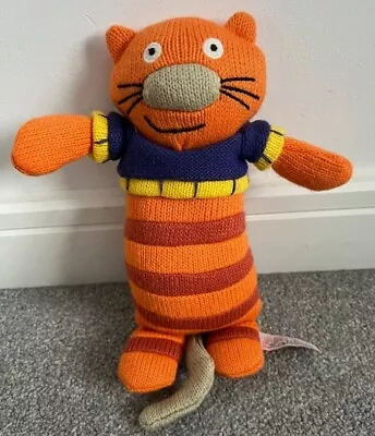 Latitude Enfant Knitted Sacha The Cat Soft Toy • £7.49