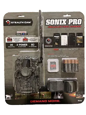 Stealth Cam Sonix Pro Cellular 30MP Digital Trail Camera - STC-SXPWC • $62.89