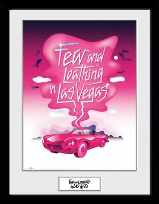 £27.84 • Buy Fear And Loathing In Las Vegas Pink Collector Print Frame Poster Picture Frame