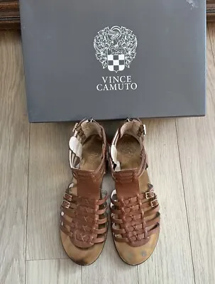 Vince Camuto Jatella Sandal - Fudge  - Size 7 1/2 • $22