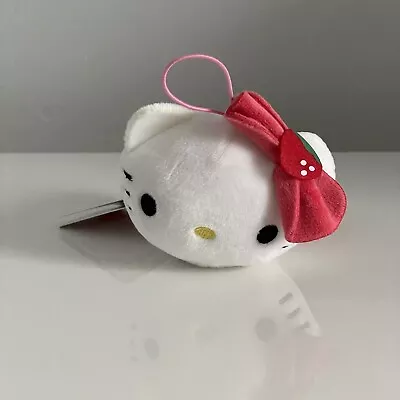 NWT Sanrio Hello Kitty Monimaruzu Mini Mascot Plush Keychain Monimals Moni Moni • $8