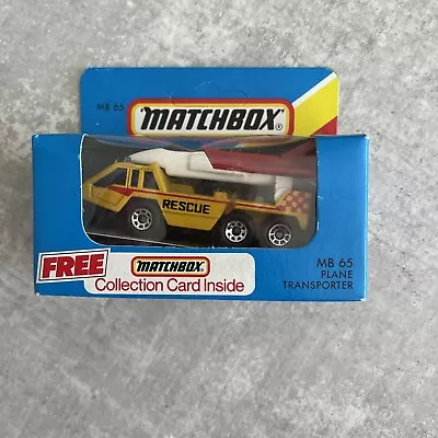 1980s Matchbox 1-75 Superfast Series - MB65 - Plane Transporter • £5