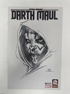 Star Wars Darth Maul #1 Michael Turner Sketch Variant 2017 Marvel Comics MCU • $43.99