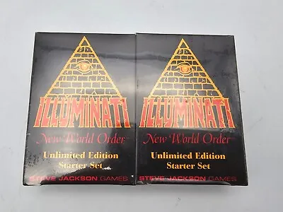 INWO Illuminati New World Order CCG Unlimited 94Edition Starter Set Deck SEALED  • $249.53