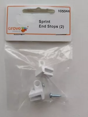 GROVE SPRINT END STOPS X2 Curtain / Caravan / Motorhome • $6.16