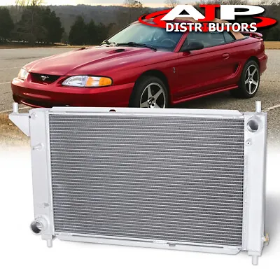 $134.99 • Buy 3 Row Engine Cooling Full Aluminum Radiator For 1996 Ford Mustang M/T GT V6 V8