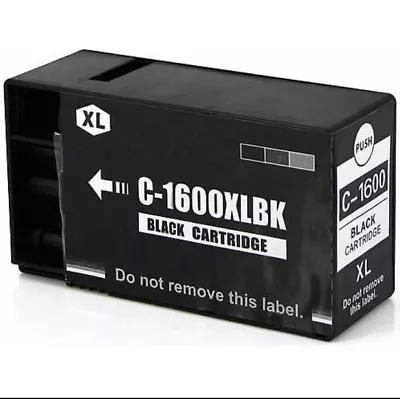 PGI-1600XL BLACK Ink Cartridge For Canon Maxify MB2060 MB2160 MB2360 MB2760 • $15.98