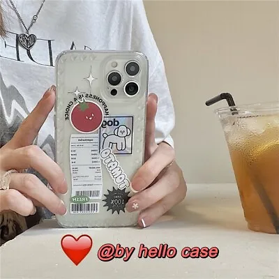 $9.90 • Buy Cute Cartoon Tomato Dog Case Cover For IPhone 11 12 Pro Max Xs XR 7 8 Plus SE 20