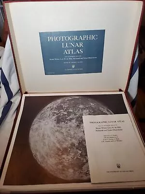 Photographic Lunar Atlas University Of Chicago Press 1960 By Gerard P. Kuiper • $800