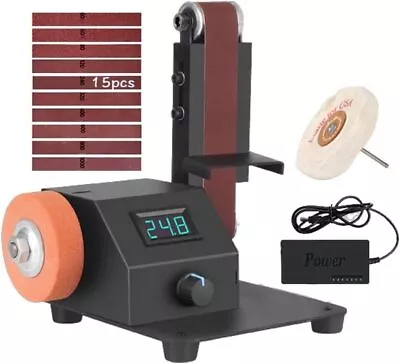 Mini Belt Sander W/Variable Speed Control & Digital Display 350W Power Sander • $62.64