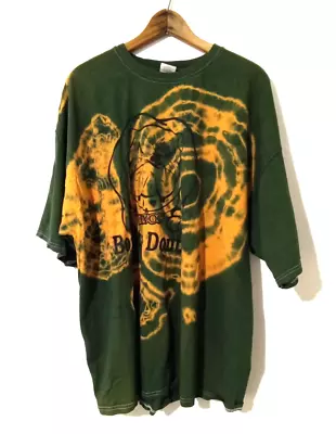 Dog World Tie Dye T-Shirt Graphic T-Shirt Shortsleeve Crewneck  Men's 3XL Green  • $4.49