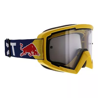 Red Bull Spect Whip MX Goggles Yellow - Clear Lens Motocross Quad ATV RedBull • $75.71