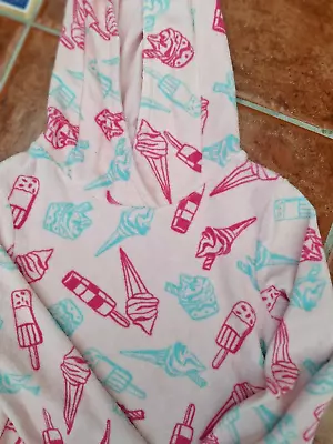 Monsoon Girls Hooded Towelling Beach Cover Age 18-24 Months • £5