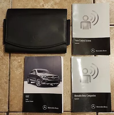 Genuine OEM 2017 Mercedes-Benz GLC 300 AMG 43 Coupe Owners Manual Set W/ Case • $49.99