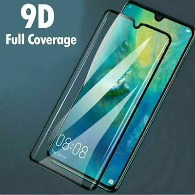 For Huawei P20 P30 Pro Lite Genuine Full Cover Tempered Glass Screen Protector • £3.50