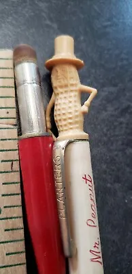 Planters MR. PEANUT Vintage Mechanical Pencil-VGUC-Red  • $14.99