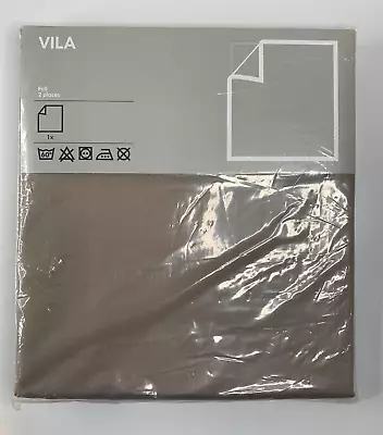 IKEA VILA One Full-Size Flat Sheet 79  X 102  New In Packaging 100% Cotton • $17.96