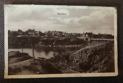 Ww1 1917 Boddam Rp Postcard Aberdeenshire Scotland To James Stephen Gt Yarmouth • £4.99