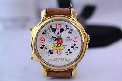 Vintage ♫musical♫  Lorus / Seiko Mickey Mouse *plays Two Songs! • $29