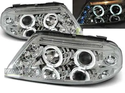 Headlights For VW PASSAT 3BG 2000-2005 Stationary Light Rings Chrome De Lpvw79-ed Xin • $247.05