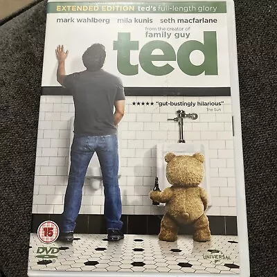 Ted DVD Comedy 2012 Mark Wahlberg From The Creator Of Family Guy 15+ Mila Kunis • £2