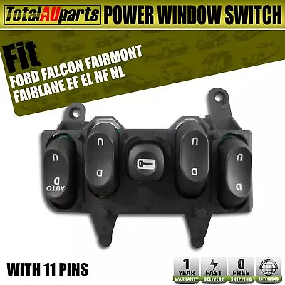 Master Window Switch For Ford Falcon Fairmont Fairlane LTD EF EL NF NL DF DL • $36.99