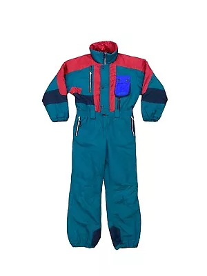 Vintage Obermeyer Juniors Boys One Piece Ski Suit Size 14 • $48.99