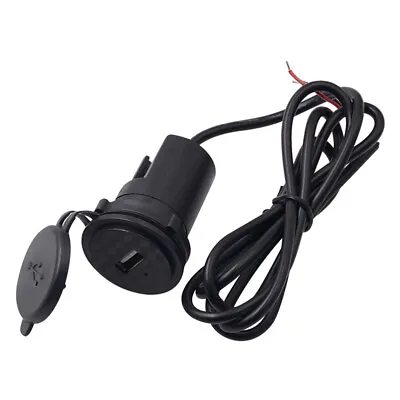 12V Single Port USB Charger Charging For Phones Motorcycle • $10.02