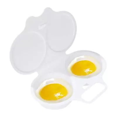 Microwave Egg PoacherPoached Egg CookerEgg Maker Poached Egg Steamer Kitchek • $8.53