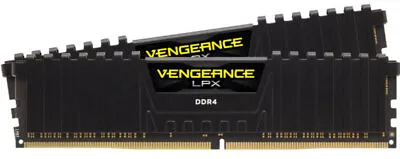 £122.47 • Buy Corsair 64GB RAM Vengeance LPX Black 2 X 32GB 3200MHz DDR4 Dual Channel Memory