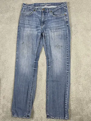 Cody James Jeans Mens 36x32 Western Straight Regular Distress Blue Denim • $19.45