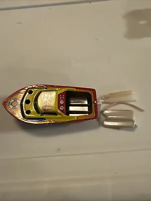 Retro Steam Boat Candles Powered Put Put Ship Collec Table Tin Toys Decoration • $25