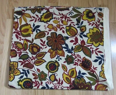 Everfast Mid-Century Vintage Heavier Weight Fabric 53 X 94 Over 2.5 Yards • $9.95