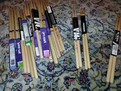 Drum Sticks Wood/Nylon Tip 8D 7A 5A 5B 2B Vic Firth Pro Mark • $11