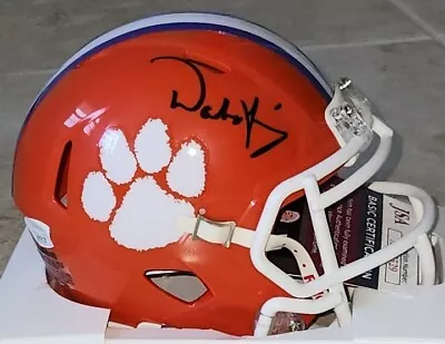 DABO SWINNEY Signed CLEMSON Mini Helmet-JSA-2024 SENIOR BOWL • $119.99