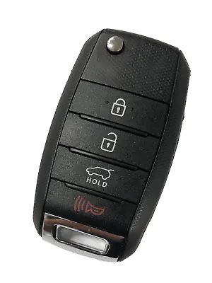 Oem Electronic 4 Button Remote Flip Key Fob For 2015-2020 Kia Sorento • $29.94