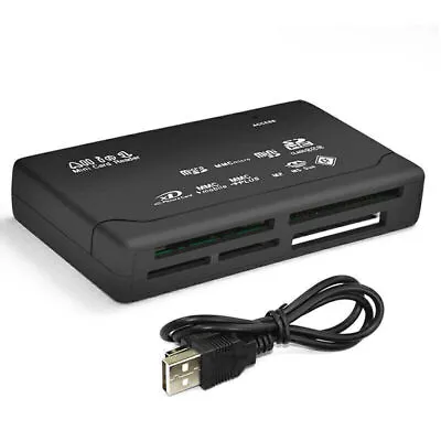 All In One Memory Card Reader USB External Adapter For Mini Micro M2 MMC XD CF • $4.30