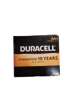 Duracell CopperTop Alkaline Batteries Technology AA - 4 Per Box • $5.50