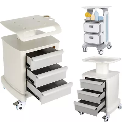 Mobile Ultrasound Cart With Wheel Portable Rolling Lab Cart Medical Storage Cart • $175.99