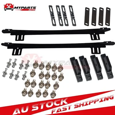 Roof Rack Brackets For Roof Channel For Nissan Navara D40 RX ST NP300 D23 DX • $177.65